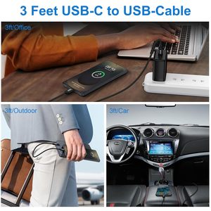 Cable de Carga Rápida USB 3.1 Tipo C a Tipo C, Transferencia de Datos de Alta Velocidad 480Mbps, Cable Tipo C para Teléfono, Caja Personalizada - Product Image 2