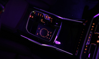 11 couleurs Console centrale lumière de selle pour BMW série 3/4 G20 G22 M3 M4 I3 2020-23 LED lumières décoratives voiture lumière ambiante Refit