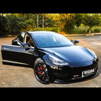 Rines de Aleación Forjada de 18, 19, 20, 21 y 22 Pulgadas, 5x114.3, Negros, Multirradio, Zero Gravity, Ligeros, para Tesla Model 3