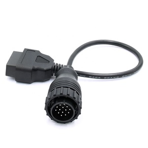 <span class=keywords><strong>Cable</strong></span> OBDII de 14 Pines a 16 Pines, Adaptador Macho a Hembra, <span class=keywords><strong>Cable</strong></span> de Diagnóstico OBD2 para Mercedes Benz Sprinter - Product Image 3