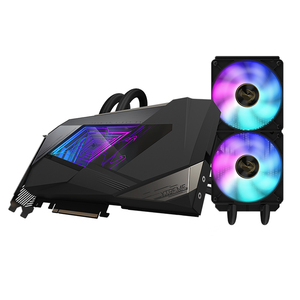 Used GeForce RTX 3080 WATERFORCE 12G Gaming <b>Graphics</b> <b>Card</b> With Water Cooler RTX Series GPU AORUS GeForce RTX 3080 XTREME WATERFO - Product Image 2