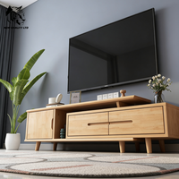 Meubles de salon d'hôtel modernes en bois avec téléviseur rétractable, fabriqués en usine, à bas prix, personnalisables, nouveau style, stock important, dropshipping