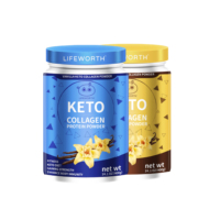 Lifeworth-boissons au collagène keto, saveur de chocolat, produits en poudre de protéines sous label privé