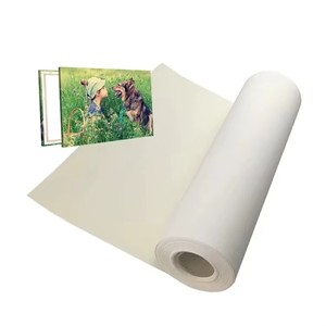 GOOSAM Décoration d'intérieur Rouleau de toile murale vierge pour impression jet d'encre en polyester, finition mate/brillante, écologique, séchage rapide - Product Image 2