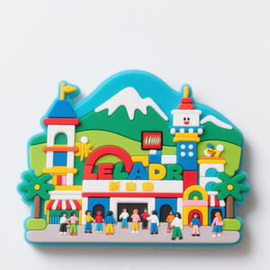 Personalizado Ref Magnetz PVC suave sueco imán de nevera Malasia goma 3D imanes de recuerdo ciudad paisaje imán de nevera Francia - Product Image 4
