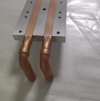 Boîtier de batterie de radiateur, échangeurs de chaleur liquides personnalisés en cuivre et en aluminium, plaques de refroidissement par eau sur mesure