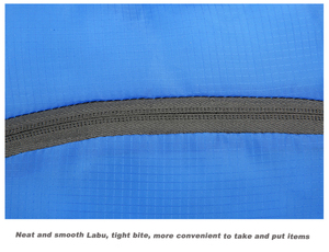 Sac de voyage pliable personnalisé avec logo, en polyester imperméable, grand, unisexe, coloré, extensible, pour le sport, l'école, les activités de plein air - Product Image 4