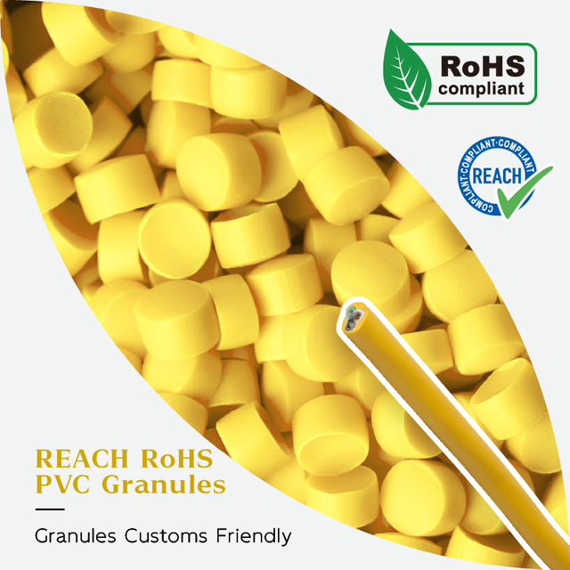 Flame Retardant Grade Soft Origin Material PVC Compound for Electric Wire and Cable Jacket