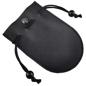 Custom Dust Proof Storage <b>Bag</b> Bundle Pocket <b>Waterproof</b> Headphone <b>Bag</b> Pu Leather Gift <b>Drawstring</b> Jewelry Pouches - Product Image 4