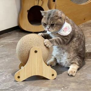 <span class=keywords><strong>Rascador</strong></span> para <span class=keywords><strong>Gatos</strong></span> Profesional <span class=keywords><strong>de</strong></span> Fibra <span class=keywords><strong>de</strong></span> Vidrio, Estilo Molino <span class=keywords><strong>de</strong></span> Viento, Duradero, para Afilar las Garras, Juguete Interactivo para Mascotas - Product Image 3