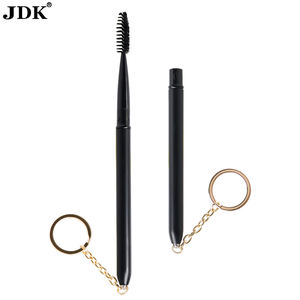 Kuas Maskara Alis Aplikator Bulu Mata, Sikat Kosmetik Portabel Mata dengan Tutup untuk Perjalanan - Product Image 6