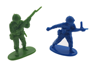 Soldats de l'armée militaire verte sur mesure jouet avec soldat ensemble couleur personnalisée mini jouet en plastique de haute qualité - Product Image 2