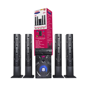Sistema de Cine en Casa 5.1 Hecho en China con Carcasa de Madera, Amplificador de Potencia Profesional de 200W y Altavoces Hechos en China 5.1 - Product Image 1