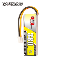 Batterie LiPo RC GAONENG GNB 2S 7.6V HV 380mAh 90C 180C PH2.0 Connecteur 3 broches 1/28 1/24 Pièces de voiture RC Jouet LiHV Haute tension
