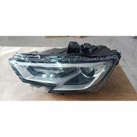 Phares Full LED A3 Sportback pour Audi 2017-2019 avec lentille de projecteur DRL et clignotant, boîtier noir, paire pour berline et hayon