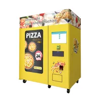 Automatic Pizza Vending Machine with Coin Credit Visa Card