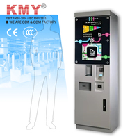 Machine photomaton KMY, écran tactile, borne de stationnement, machine de paiement en libre-service en extérieur avec lecteur de code-barres SDK Guangdong