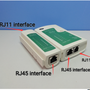 Vaohm LM-<span class=keywords><strong>468</strong></span> Netwerkkabeltester RJ45 RJ11 RJ12 CAT5 UTP LAN 9V Batterij-aangedreven Netwerktool voor Netwerkreparatie - Product Image 2