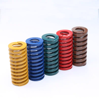 Ressorts de compression en acier allié de haute précision conformes aux normes ISO, ressorts carrés codés par couleur pour les machines de moulage par extrusion