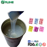 Caoutchouc de silicone liquide RTV-2, matière première pour la fabrication de moules, composé de silicone pour moules à faible rétrécissement