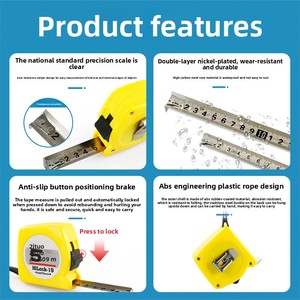 ZiTuo Cinta Métrica de Acero de Alta Precisión, Autoenrollable, Impermeable y Resistente al Óxido, Especial <span class=keywords><strong>para</strong></span> <span class=keywords><strong>Medir</strong></span> Piedras, <span class=keywords><strong>Regla</strong></span> Genuina Circular - Product Image 4