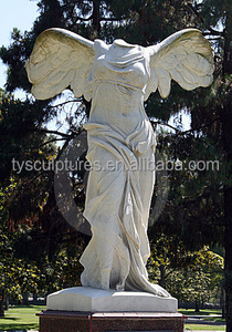 Statue d'ange en marbre de Dunedin, au <span class=keywords><strong>sud</strong></span>, avec des ailes brisées, pour monuments funéraires - Product Image 3