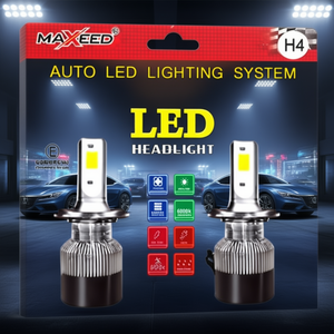 ไฟหน้ารถยนต์ Maxeed H4 LED ระบบไฟส่องสว่างอัตโนมัติ 6000k สีขาว - Product Image 3
