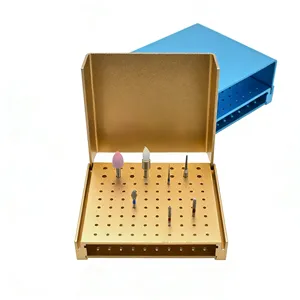 Soporte Esterilizador de 86 Orificios para Autoclave, Caja para Limpiar y Guardar Fresas Dentales de Alta/Baja Velocidad - Product Image 4