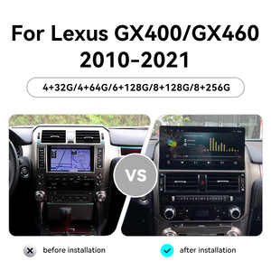 Écran Foforfor 12,5 pouces pour Lexus GX400/GX460 2010-<span class=keywords><strong>2021</strong></span>, mise à niveau de la <span class=keywords><strong>console</strong></span> centrale <span class=keywords><strong>Android</strong></span> 13, affichage DSP, navigation GPS, Carplay OEM - Product Image 2