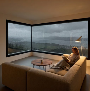 Deezon AS2047 Soundproof Big Picture Panoramic Window Double Glazed Glass Floor to Ceiling Fixed Picture Windows for Villa - Product Image 2