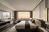 Suite Présidentielle de Luxe Entièrement Personnalisée, Mobilier en Bois Massif et Décoration Tapissée, Mobilier pour Projet de Suite d'Hôtel Étoilé