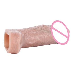 Nueva Funda para Pene SXXY, Extensor de Pene Realista, Anillo para Pene de Silicona, Dildo Hueco Ultra Ajustado, Juguetes Sexuales para Adultos - Product Image 6