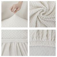 Nouvelle Housse de Canapé Lavable 100% Polyester, Couverture Complète Universelle, Épaissie, Anti-rayures pour Chat, Toutes Saisons, Résistante à l'Usure