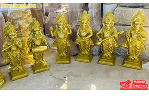 Decoración de Boda, Fondo Colgante de Ganesha, Mandap de Boda Indio, Estilo Moderno, Marco Ligero de Madera Tratada - Product Image 5