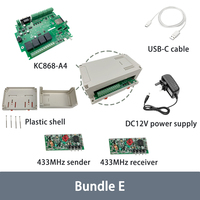 Kincony KC868-A4 Bundle D esp32 relay web server RS232 modulo relè USB tuya wifi smart apriporta automatico per garage
