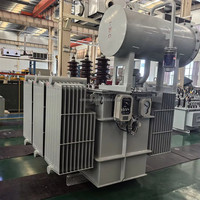 LEINENG Yağlı Elektrik Transformatörleri Hermetik Olarak Kapatılmış Dış Mekan Yağlı Transformatör 10kv-35kv/0.4kv