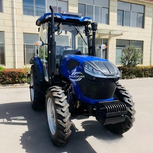 High Quality Farm Tractor 80HP 100HP 120HP High Power 4WD Wheel Tractor with Quality Gear Cost-Effective Used Condition - Product Image 2