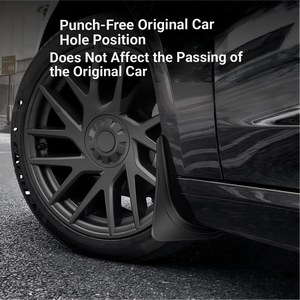 Anti-Scratch Luxury ABS Wheel <strong>Mud</strong> <strong>Flaps</strong> Splash <strong>Guard</strong> Clip Installation Modified Accessories Fit for Tesla New Refreshed Model - Product Image 4