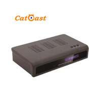 Catcast 支持 CA 软件 DVB-S DVB-S2 DVB-S2X H.265 4K 分辨率机顶盒 1 X 10/100/1000Mbps 以太网数字接收器