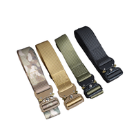 TONMO-Paquet personnalisé de camouflage, accessoire tactique durable, ceinture, boucle en métal, matériau polyester, boucle élastique, 120cm pour hommes