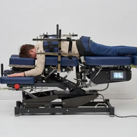 Exosquelette de thérapie physique pour colonne vertébrale entière, robot entièrement automatique, lit de thérapie à compression dynamique et à impact, lit réglable