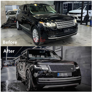 Pas de coupe 2024 Kit de carrosserie de mise à niveau pour range rover vogue L405 2014-2021 ensemble complet 2024 kit de lifting pour 2017 Vogue - Product Image 2