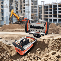 DLK Entièrement automatique 7 Joysticks Bonne sensibilité Télécommande de grue hydraulique à distance étanche