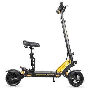 Scooter Ausom Leopard de 1000W y 20.8Ah con Velocidad de 34MPH, Alcance de 52 Millas, Pantalla LCD y Asiento Desmontable - Product Image 6