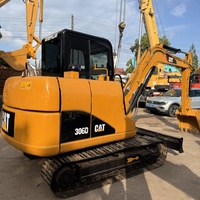 Excavator Crawler Hidrolik Bekas Cat 306 Cat 306D Kapasitas Mini Ukuran Kecil 6 Ton dengan Kualitas Tinggi