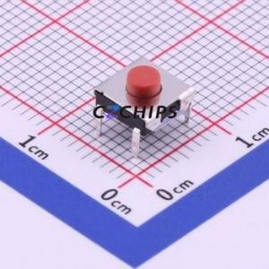 TC-1157-C-C Tactile Switch Through hole Component (THT) Switch Single Pole Single Throw Round Button 2.6N Through Hole - Product Image 1