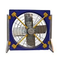 Ventilateur de ventilation suspendu pour bâtiment d'élevage, équipement agricole pour poulailler, ventilateur axial à entraînement direct