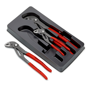 ชุดเครื่องมือ KNIPEX 00 20 09 V02 Cobra ประกอบด้วย 1 x 87 01 180, 1 x 87 01 250, 1 x 87 01 300 - Product Image 1