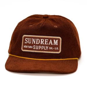 Original Corduroy Snapback With Rope Custom 5 Panel Woven Patch Unstructured Outdoor Caps - Product Image 2