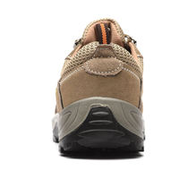 Chaussures de sécurité ESD respirantes et personnalisées à la mode, bottes de travail légères pour femmes à bout en acier et anti-écrasement et perçage